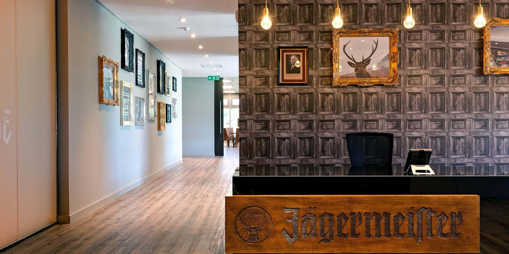 Modus Workspace office design, fit out and refurbishment - Jagermeister - Reception - Jagermeister 02 d highres sRGB.jpg