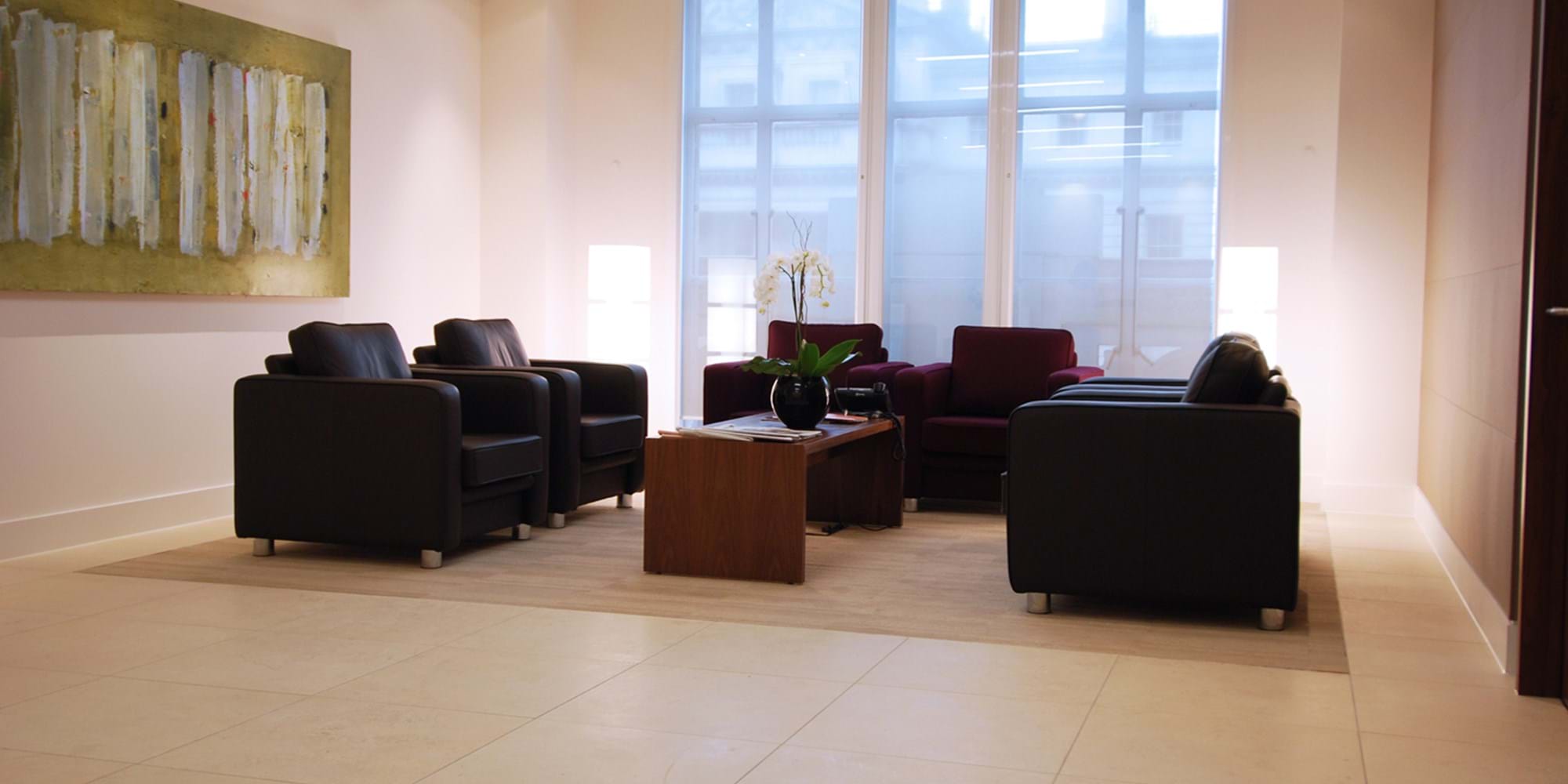 Modus Workspace office design, fit out and refurbishment - ECI - Breakout - Reception Area ECI.jpg