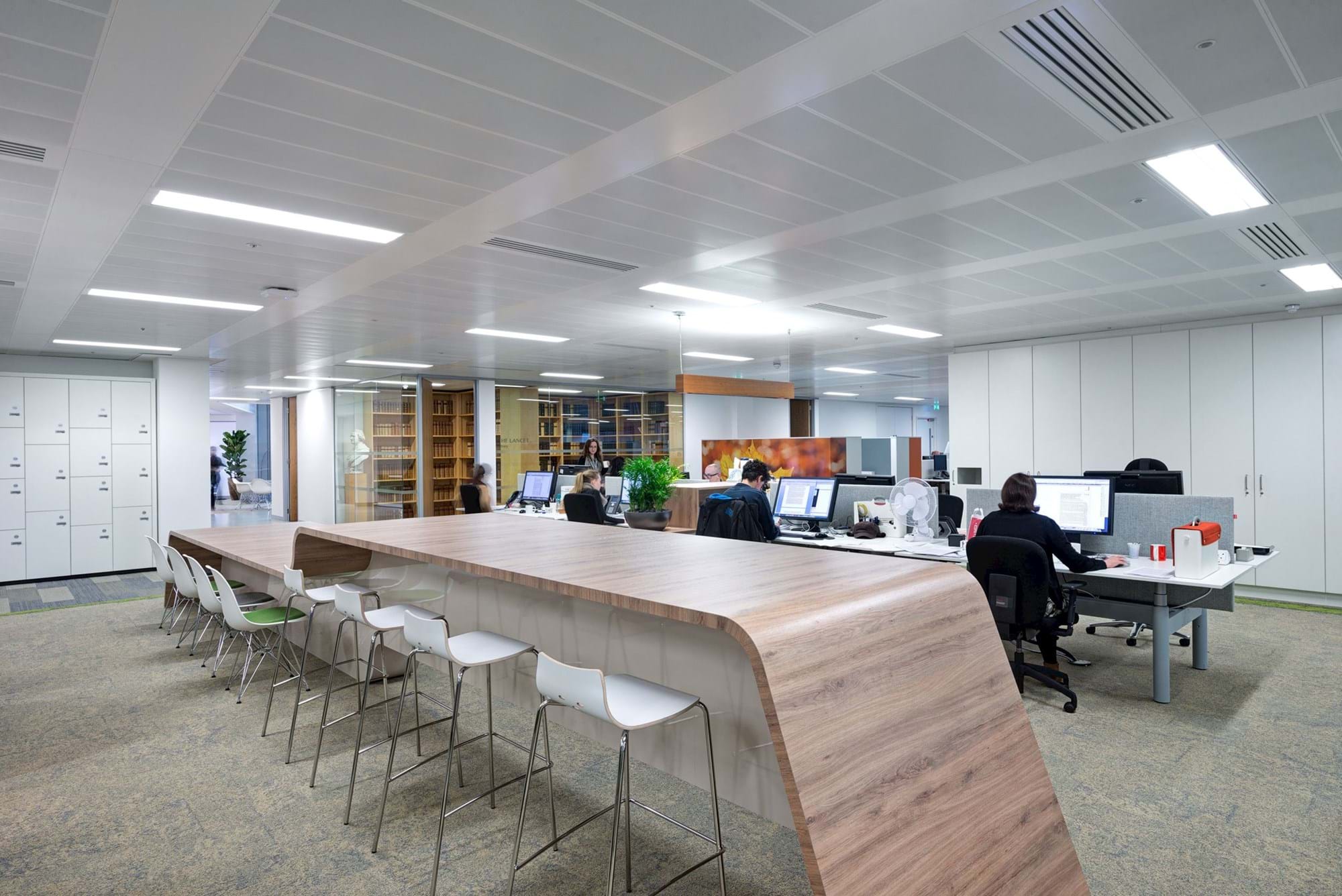 Modus Workspace office design, fit out and refurbishment - Reed Elsevier - Breakout - Reed Elsevier 02 darker highres sRGB.jpg
