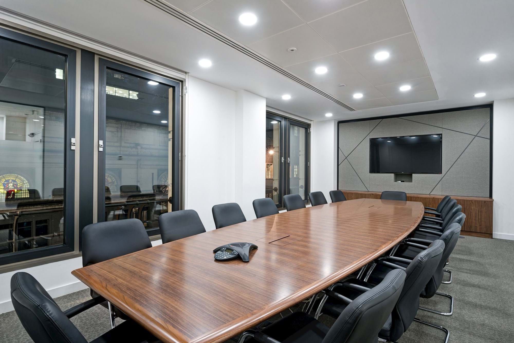 Modus Workspace office design, fit out and refurbishment - DPDHL - Meeting Room - DHL 05 highres sRGB.jpg
