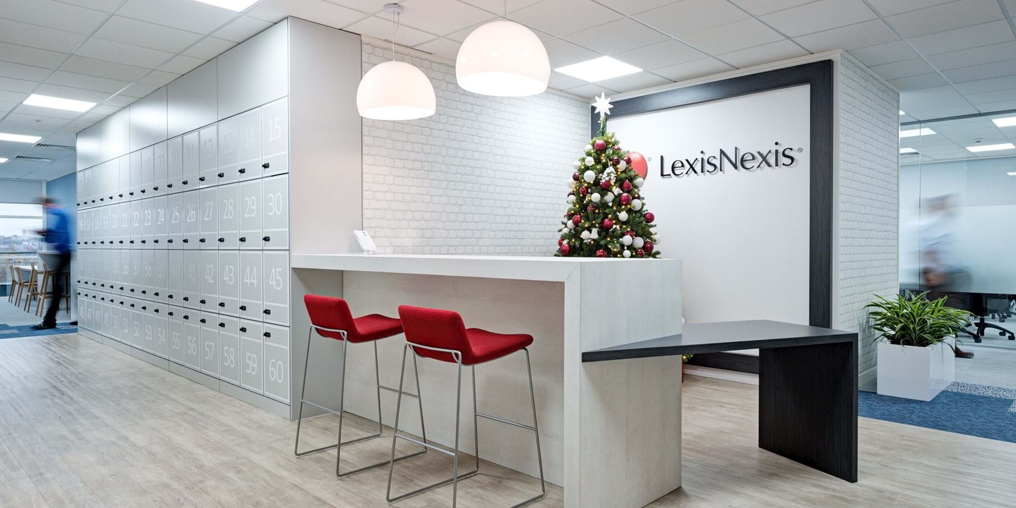 Modus Workspace office design, fit out and refurbishment - Lexis Nexis - Reception - Reed Elsevier Leeds 07 highres sRGB.jpg
