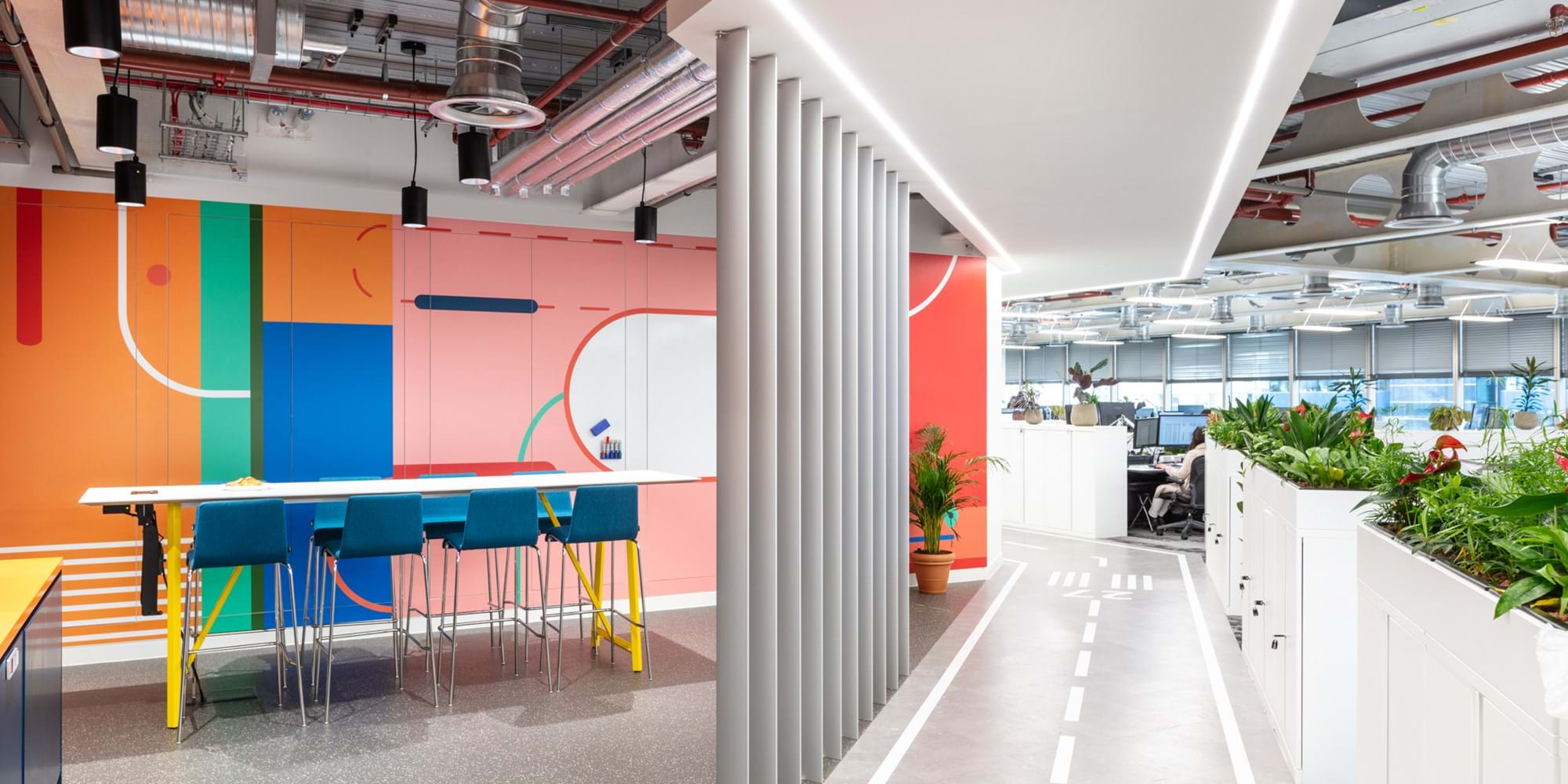 A modern London office interior design and fit out by Modus Workplace 